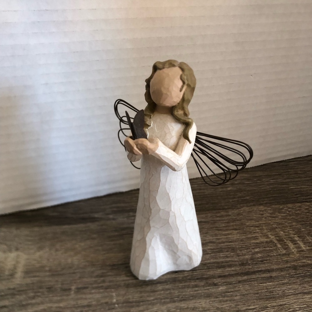 Vtg Willow Tree Angel of Freedom